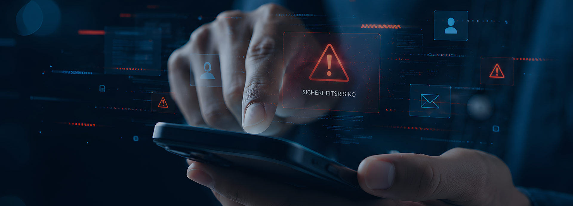 Gefahr von Phishing